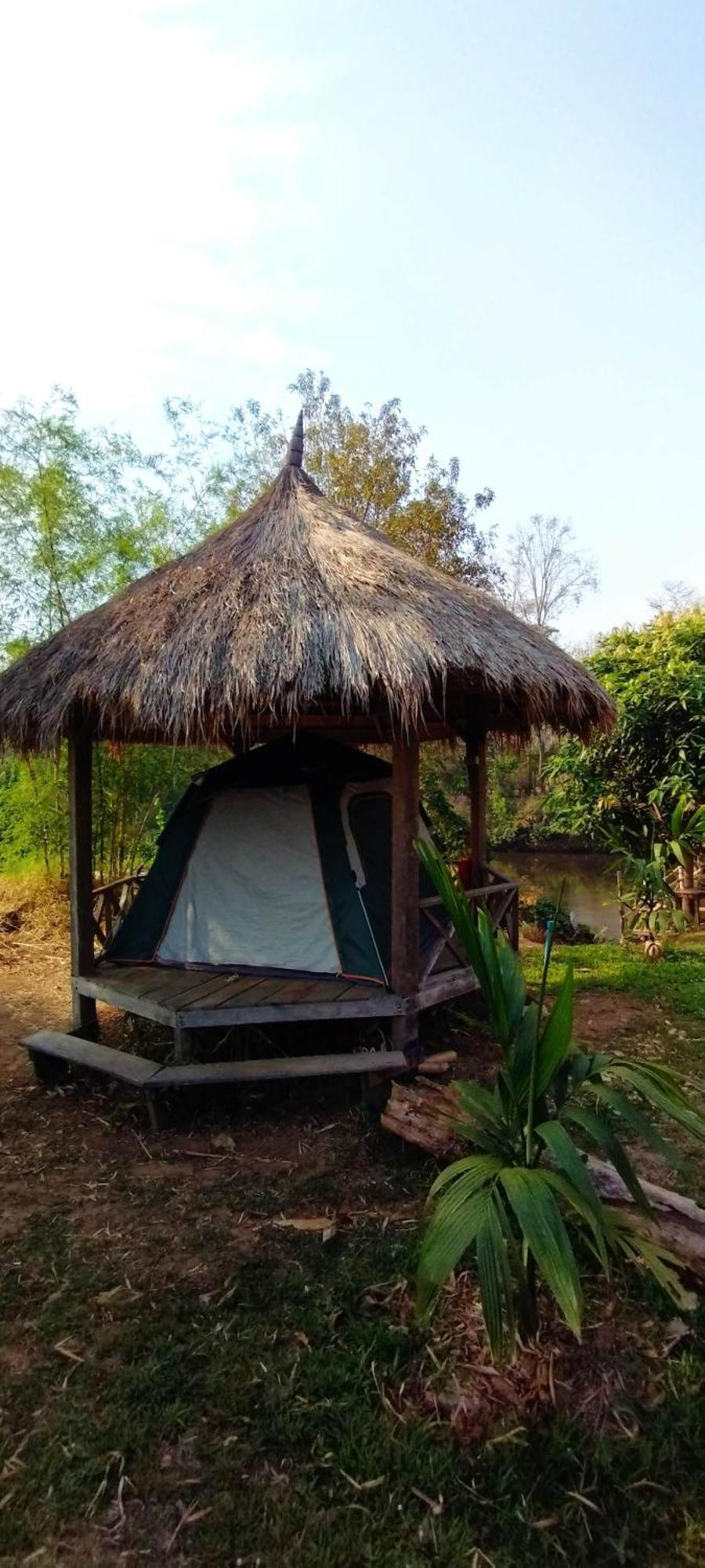Ban Kiangtat Bolaven Garden Bungalow And Tent - Tad Lo מראה חיצוני תמונה