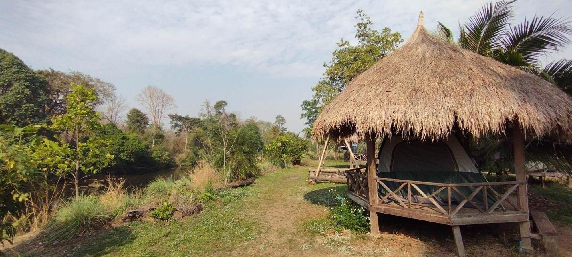 Ban Kiangtat Bolaven Garden Bungalow And Tent - Tad Lo מראה חיצוני תמונה
