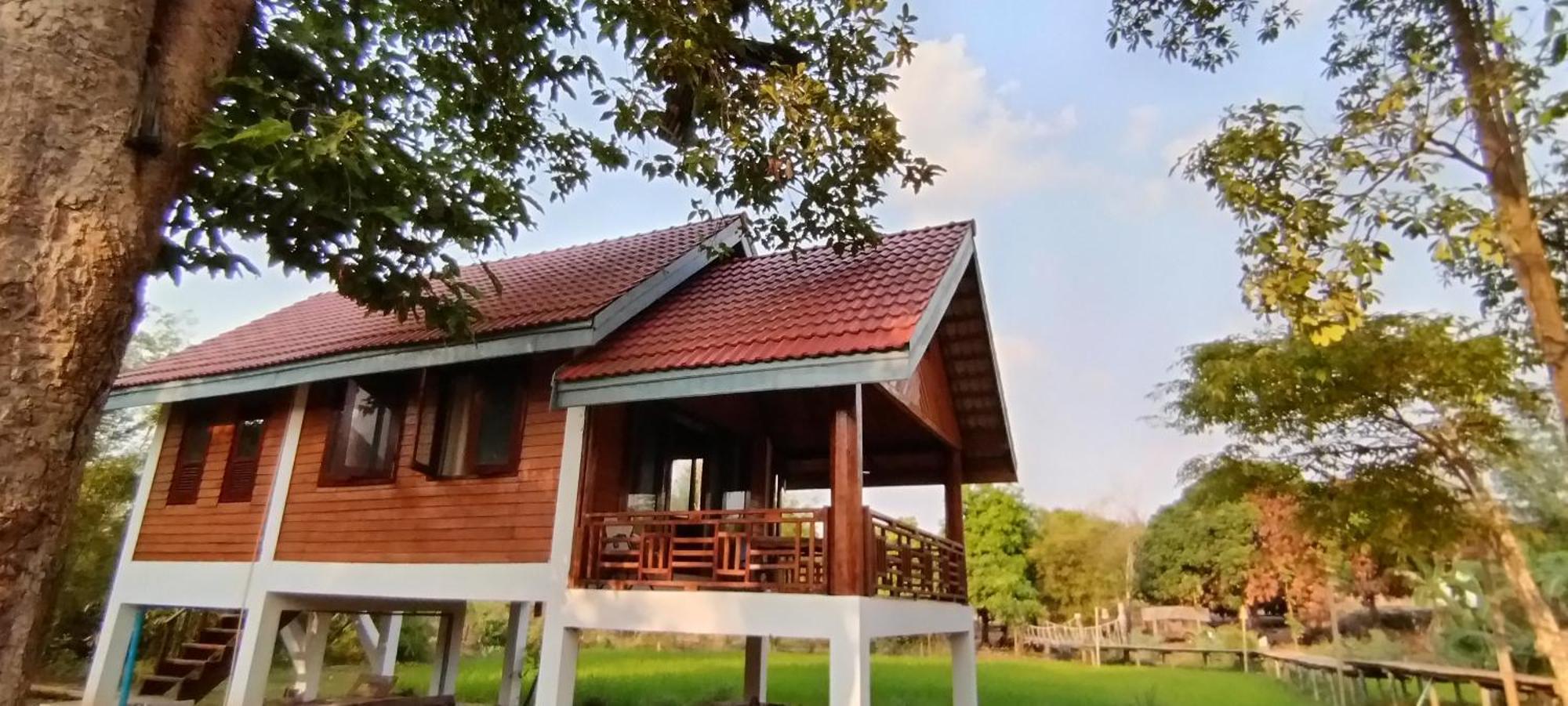 Ban Kiangtat Bolaven Garden Bungalow And Tent - Tad Lo מראה חיצוני תמונה