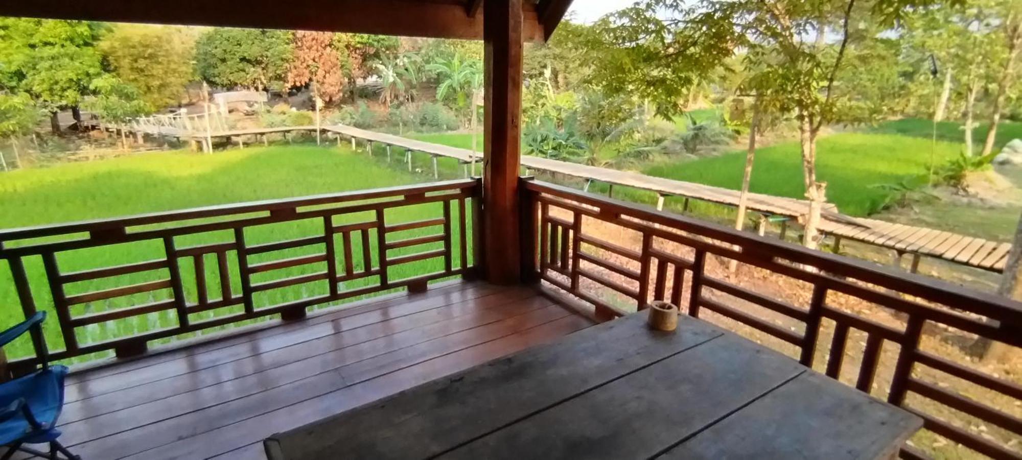 Ban Kiangtat Bolaven Garden Bungalow And Tent - Tad Lo מראה חיצוני תמונה