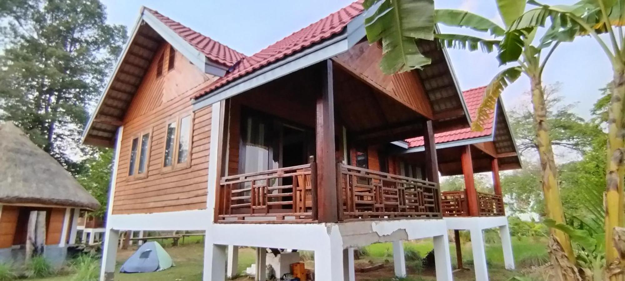 Ban Kiangtat Bolaven Garden Bungalow And Tent - Tad Lo מראה חיצוני תמונה