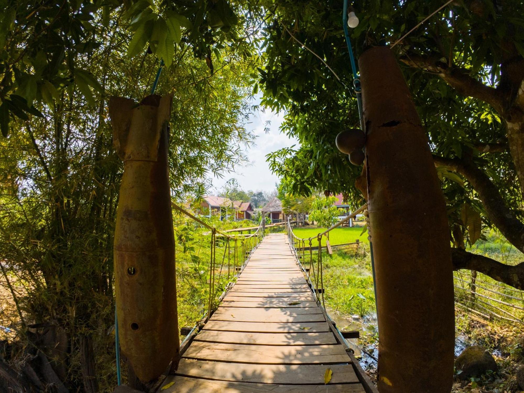 Ban Kiangtat Bolaven Garden Bungalow And Tent - Tad Lo מראה חיצוני תמונה